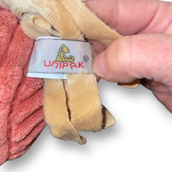 Unipak Plush Horse Kordy Corduroy Ribbed Stuffed Animal Nursery Rosy Gift 13” - Picture 7 of 8